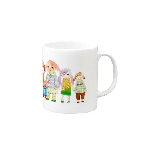 家族　ずっと一緒 Mug