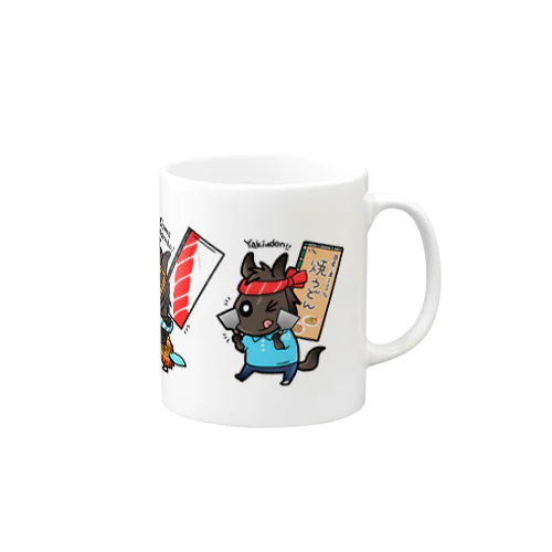 変身！ブラックホール君(コップ) Mug