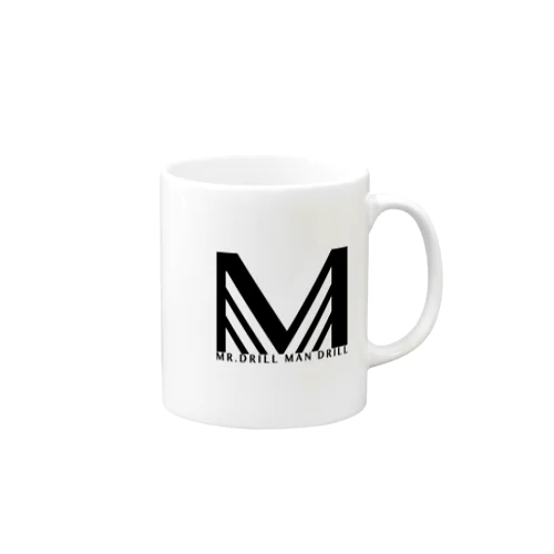 Mr.Drill Man Drill ロゴ Mug