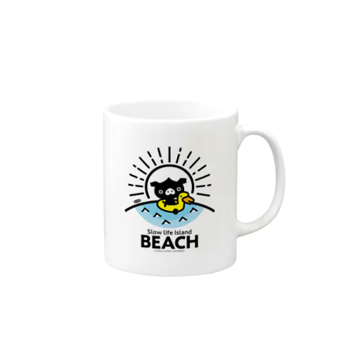 octon Slow life Island BEACH #basic Mug