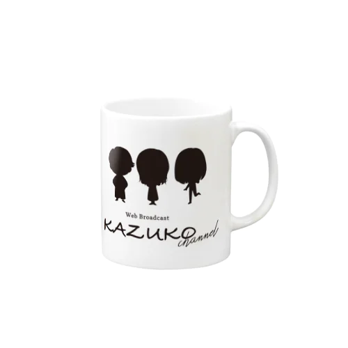 KAUZKOちゃんねるシルエット Mug