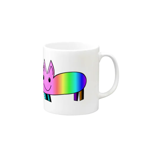 虹色ねこ Mug