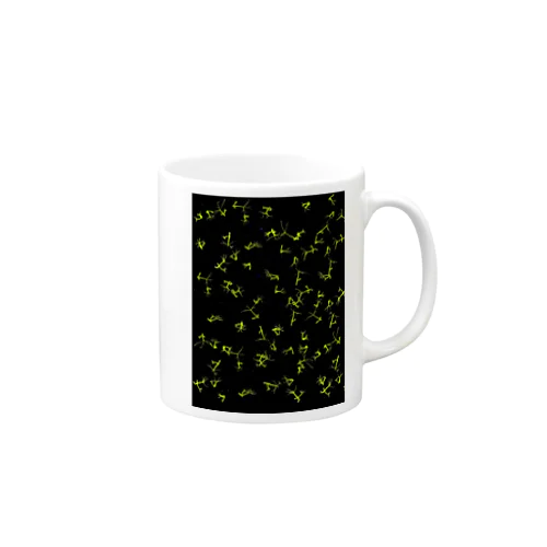 グリーンヒドラの群れ・宇宙 Mug