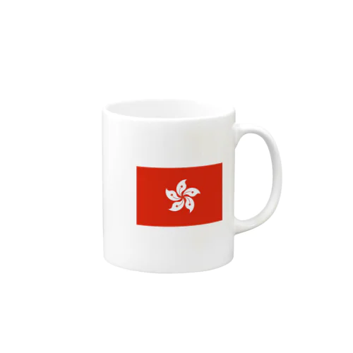 香港　旗 Mug
