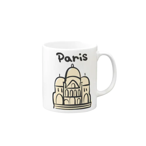 Paris サクレ・クール寺院 Mug