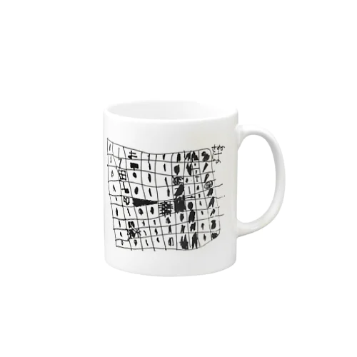 サメの歯 Mug