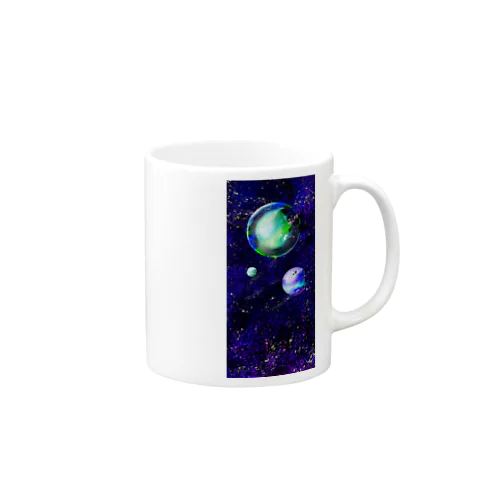 Blue Space Mug