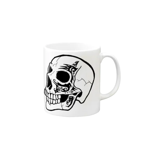 タトゥー髑髏 Mug