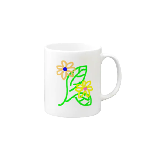 幸せを呼ぶ葉っぱ Mug