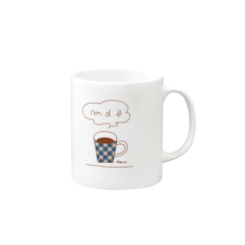 チェックマグ Mug