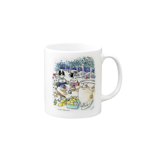 CatChips森のカフェ Mug