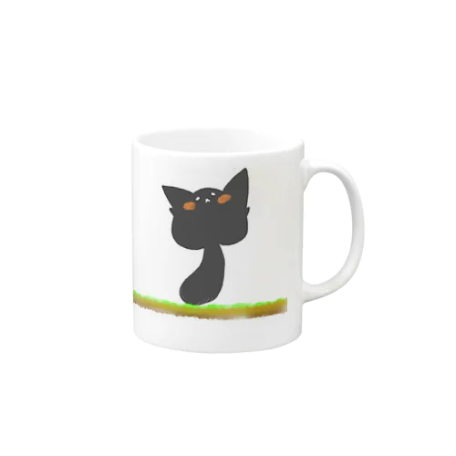 子猫とキノコでコネキノコ Mug