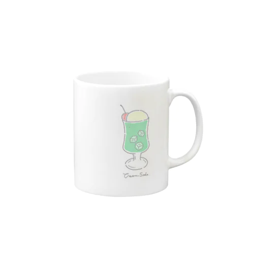 クリームソーダ Mug