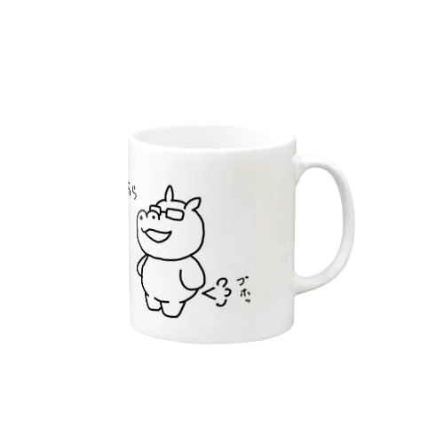 あら ブホォ なかば Mug