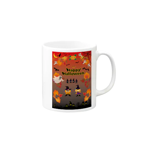 クレコちゃんのハロウィン大仮装パレード Mug