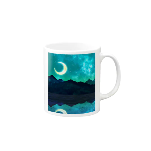 夏の夜空 Mug