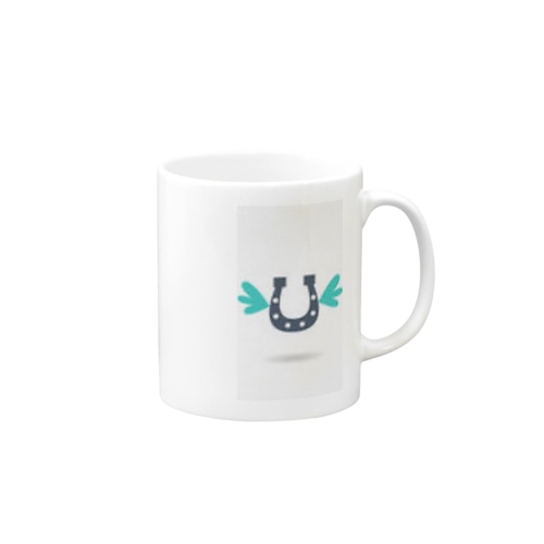 幸運を運ぶ馬蹄 Mug