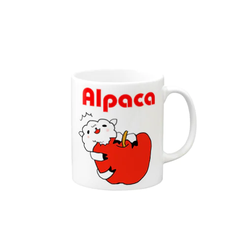 ぷりてぃアルパカ Mug