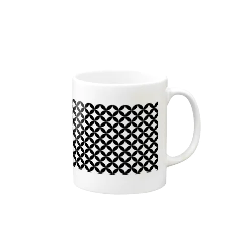 和柄　WAGARA　七宝BLACK Mug