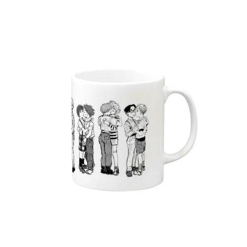 少年キス Mug