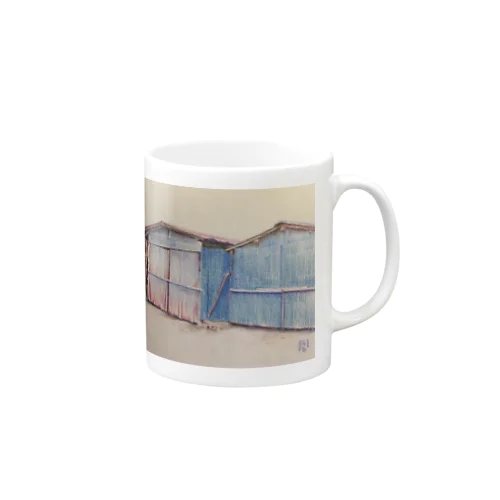 3つの小屋 Mug