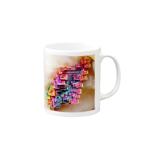 カラフルビスマス Mug