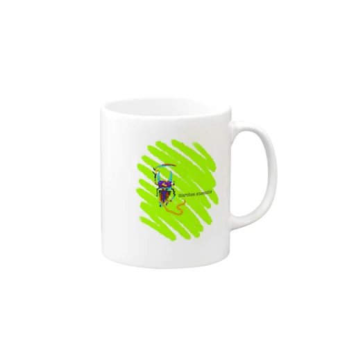 クワガタムシ Mug