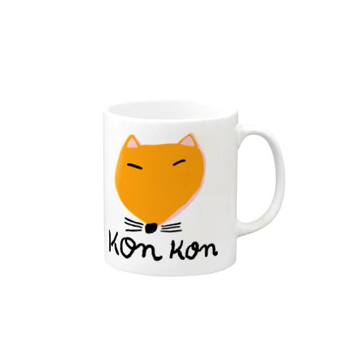 Kon Kon マグカップ