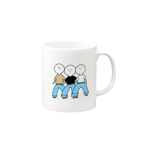 Tシャツ三人衆 Mug