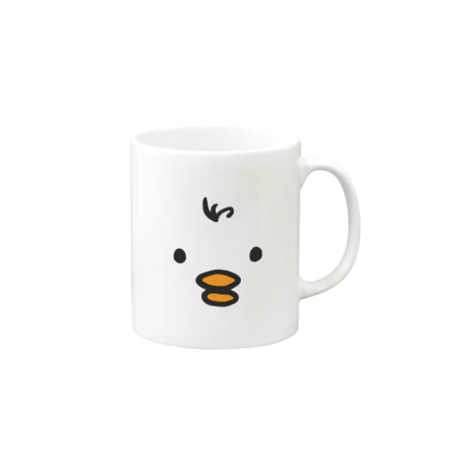 ぴよフェイス Mug