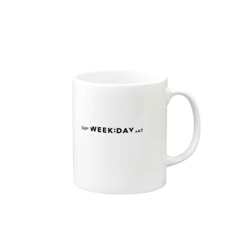 WEEKDAY マグカップ