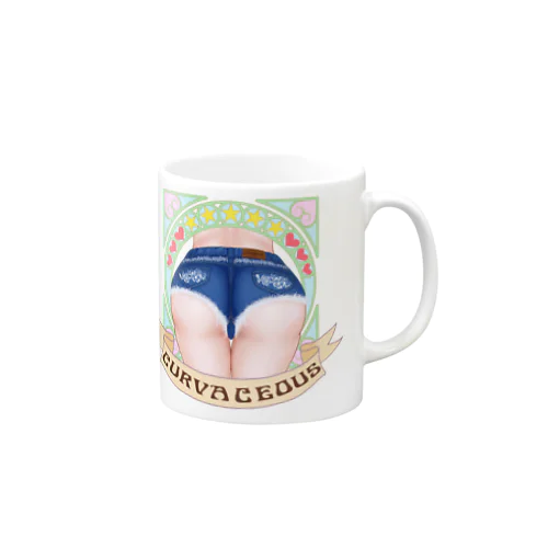 曲線美グッズ Mug