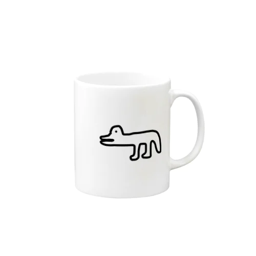 どうぶつの絵 Mug