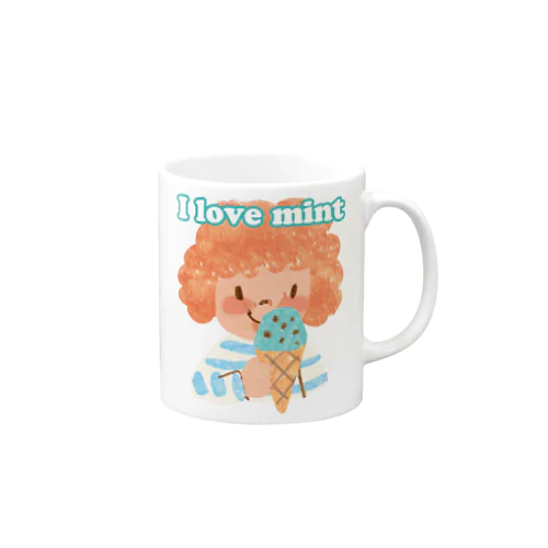 i love mint Mug