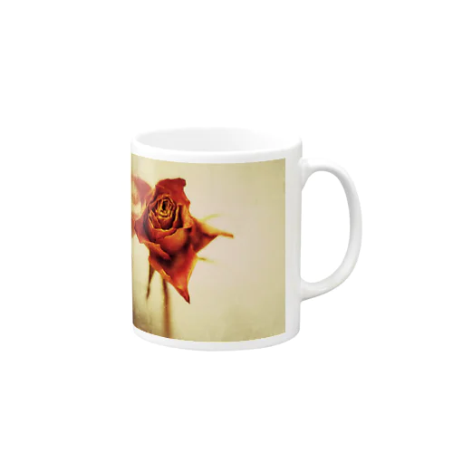 ドライフラワー(薔薇) Mug