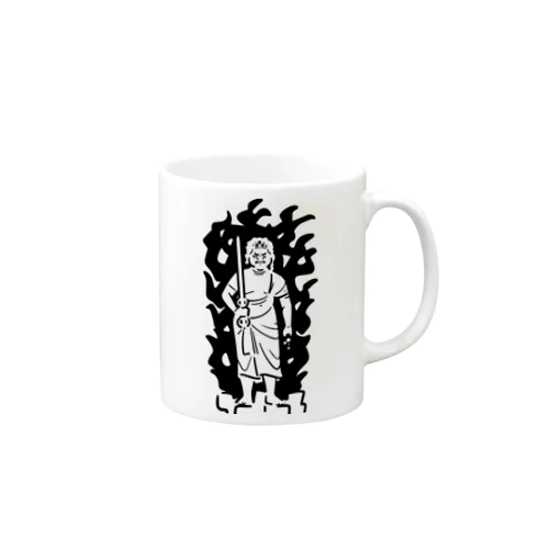 不動明王（ふどうみょうおう、梵: अचलनाथ acalanātha） Mug