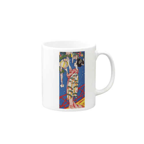 竹久夢二_＜星合＞婦人グラフ挿絵 Mug