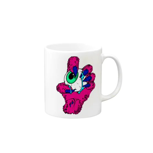 Monsterhand　pink Mug