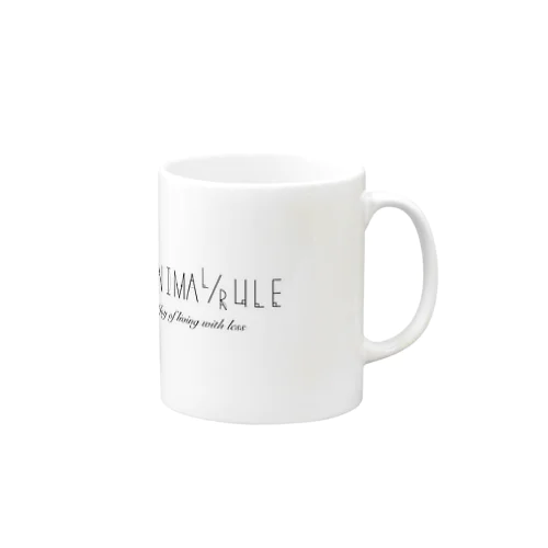 MINIMAL RULE Mug