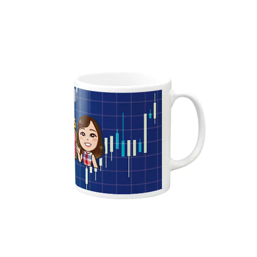 マグカップ - ブルー Mug