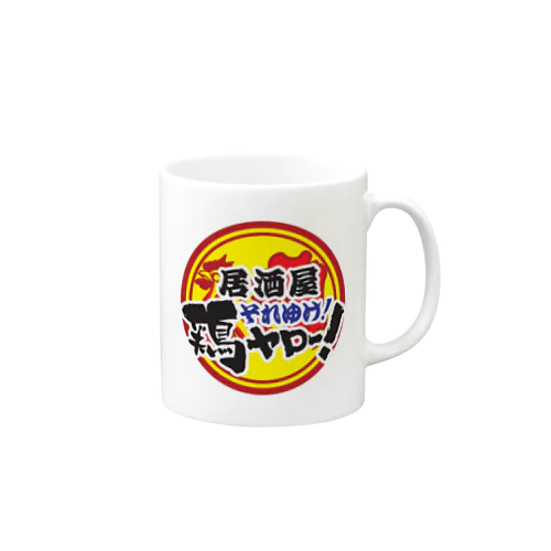 鶏ヤローロゴ Mug