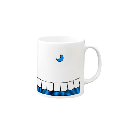 歯-HA blue マグカップ