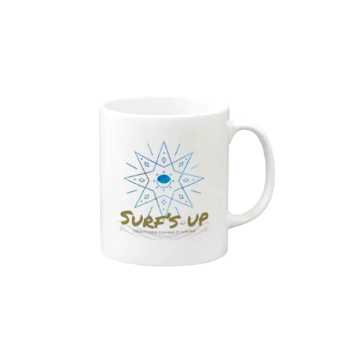 Surf's up〜良い波がきた・star〜オリジナルデザイン Mug