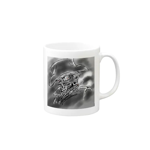 Smoking horror night Mug