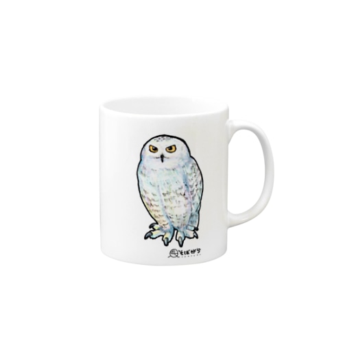 シロフクロウ Mug
