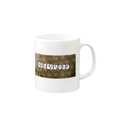 PEACE HOOD  麻 Mug