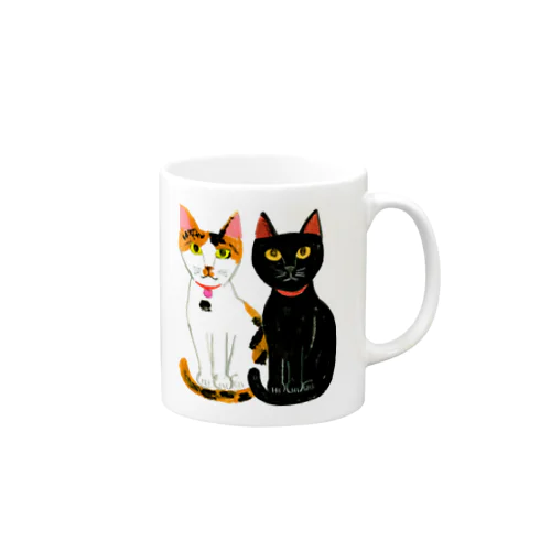 仲良し猫ちゃん Mug