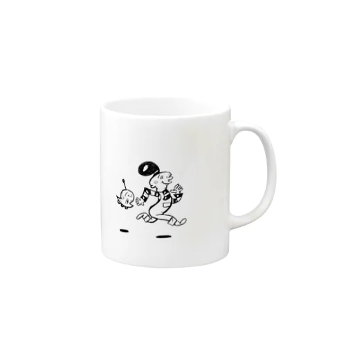 レッツ・ゴーUFOくんアフロくん Mug