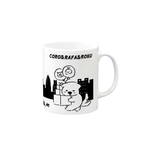 東京グルメツアーマグカップ（妹氏と愉快な仲間たち） Mug