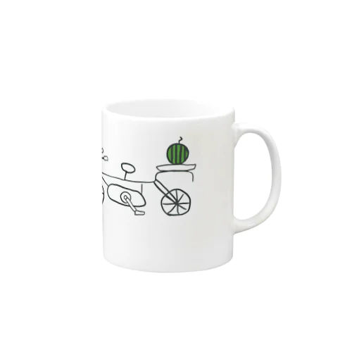 自転車キッズくん Mug